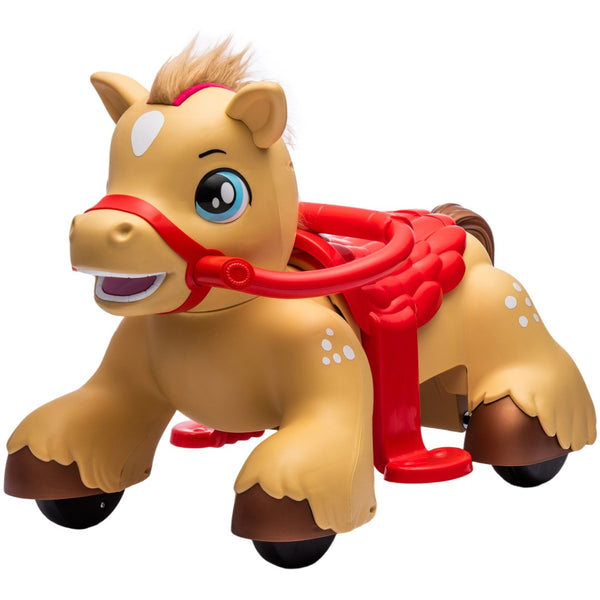 English Elm Rocking Pony Battery Powered Ride on Toy for Toddlers with Sound Effects Storage T3971P415053