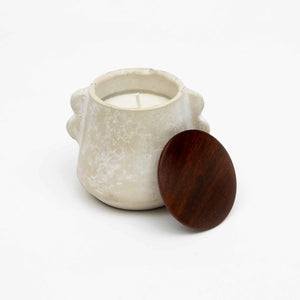 English Elm Jar Candle Ecomix Wax With Natural Mango Lid - Handcrafted Vanilla Lavender 8Oz For Relaxation B346P369767