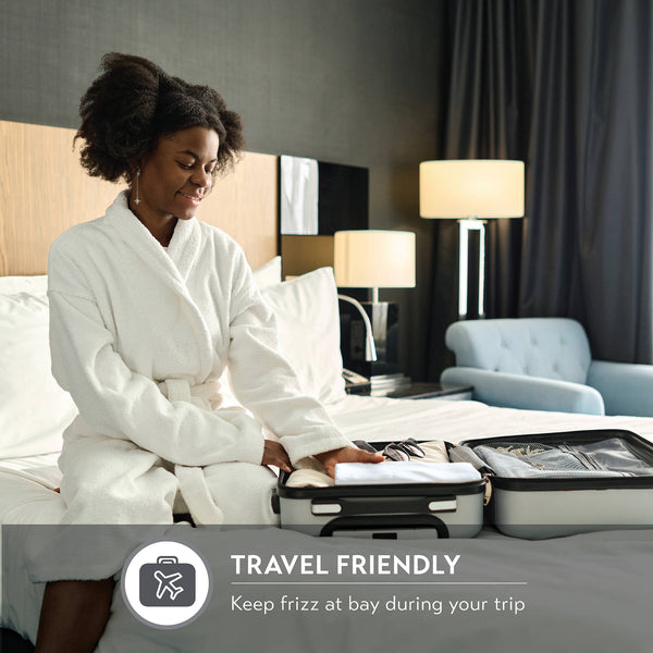 JLA Home Madison Park Essentials - Luxury Satin Pillowcases Set for Skin & Hair Protection, Wrinkle-Resistant, OEKO-TEX Certified White MPE21-915