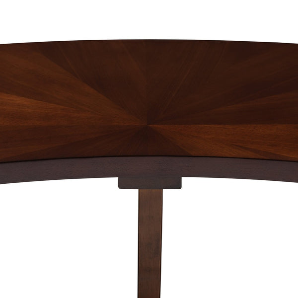 Baxton Studio Baxton Studio Curved Walnut Dining Bench - Mid-Century Modern Charm for Stylish Dining Spaces Berlin-Walnut-Bench