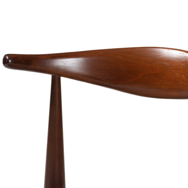 Baxton Studio Baxton Amato Mid-Century Modern Dining Chair Set of 2 - Light Gray Upholstery & Walnut Finish Aeron-Light Grey/Walnut-DC