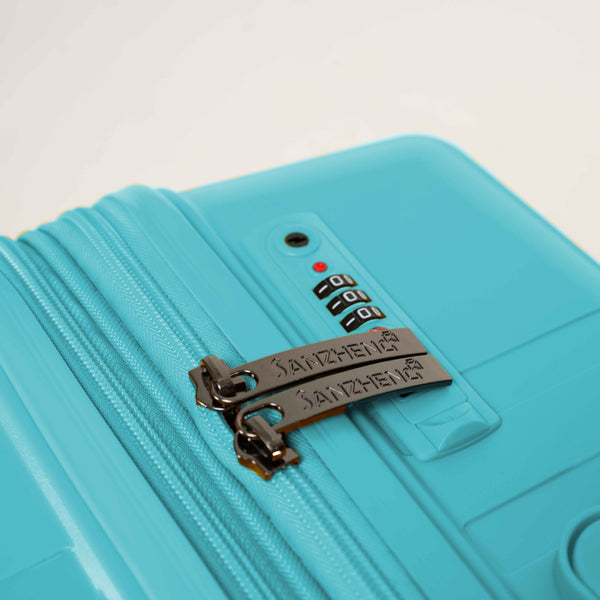 English Elm 6-piece Hard Shell Luggage Set Expandable Polypropylene Spinner Wheels Password Lock Travel T3292P330230
