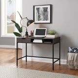 OSP Home Furnishings Contempo 40" Desk Brown