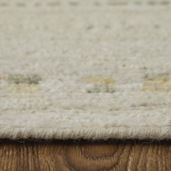 Feizy Rugs Kasbah Hand-knotted Wool Rug - Moroccan-inspired, Durable And Stylish For Bohemian Home Decor Tan,Red,Green Wool Kas69g2fbgemlte50