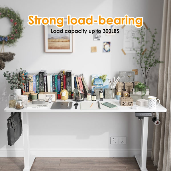 English Elm Stary Electric Standing Desk - Ergonomic Adjustable Height For Home Office & Improved Posture T3623P339397-GIGA