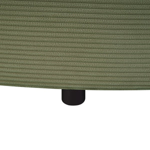 English Elm Oversized Double Chaise Lounge Sofa Bed With Usb Ports, Plush Comfort & Removable Pillows In Green N719S002160F-GIGA