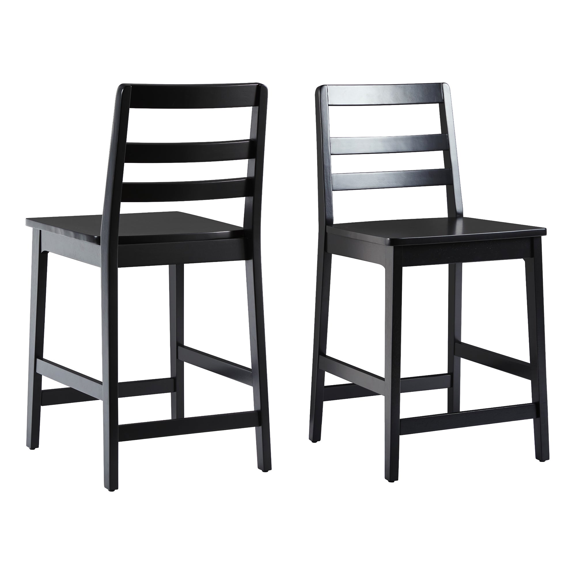 Walker Edison Erekson Ladder Back Counter Stool - Thumbnail 3