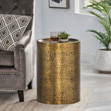 Christopher Knight Home® - Noble House - - Drum Side Table