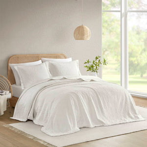 English Elm 3PCS Queen Comforter Set – Ultra-Soft Washed Microfiber Comforter with Plush Poly Fill, Cozy Luxury Bedding White 17.72 L x 15.75 W x 5.51 H B035P341100