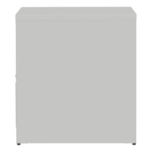 OSP Home Furnishings 2-drawer Metal File Cabinet Fully Assembled for Office Storage and Letter Size Filing 2-Drawer VF2DR-G