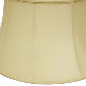 English Elm Slant Drum Shantung Fabric Lampshade Softback Washer Fitter for Ambient Living Room Glow B075101421