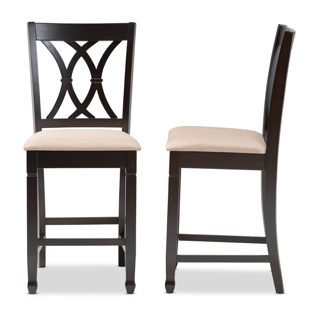 Baxton Studio Reneau Pub Chair - Thumbnail 2