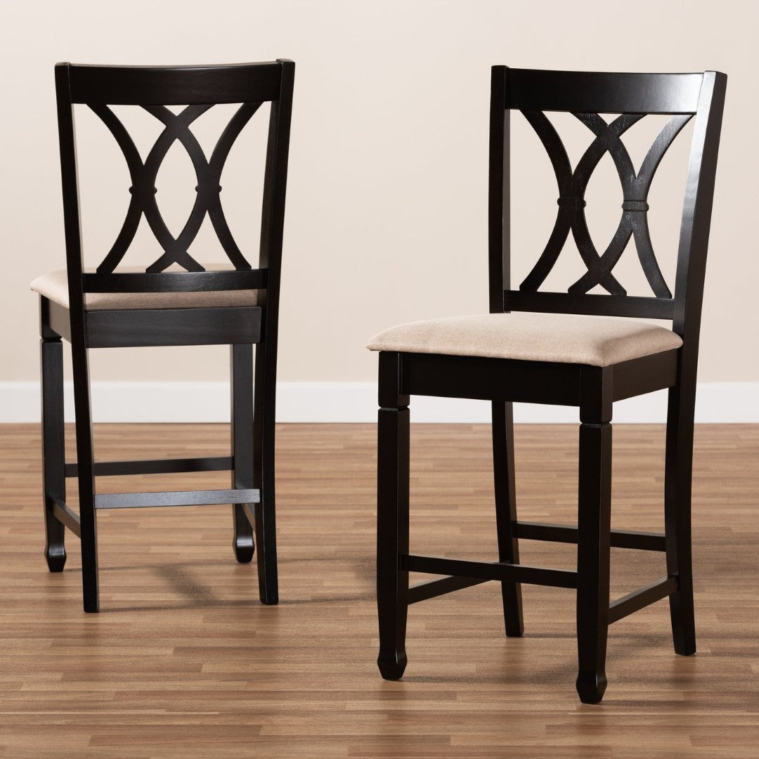 Baxton Studio Reneau Pub Chair - Thumbnail 5