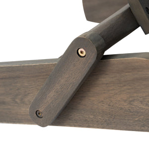 English Elm Christopher Knight Home® - Malibu Adirondack Chair - Foldable Acacia Wood, Rustic Comfort For Patios, Decks & Gardens N770P241668E