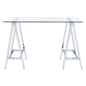 OSP Home Furnishings Middleton desk Chrome