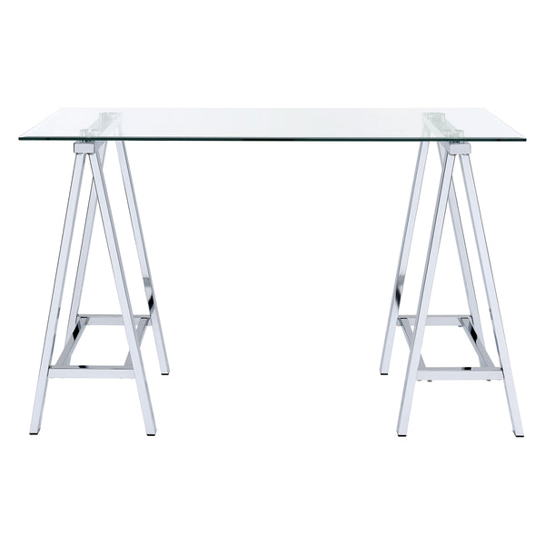OSP Home Furnishings Middleton desk Chrome