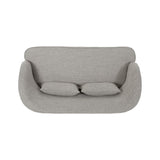 Christopher Knight Home® - Noble House - Nilton Modern Fabric Loveseat with Hairpin Legs