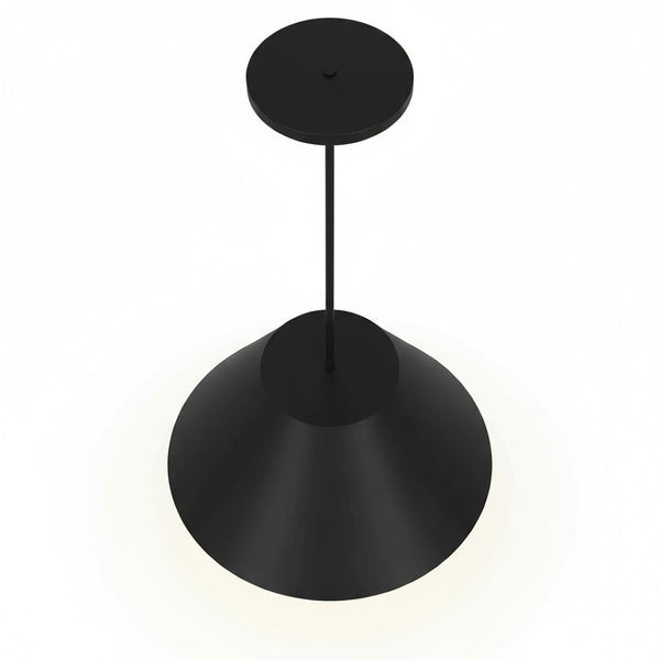 English Elm 22 Inch Wide Matte Etched Glass Led Pendant Light for Dining and Entryway Spaces Black B370P403645