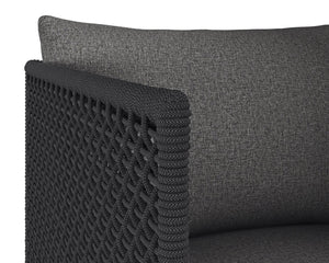 Sunpan Crete Outdoor Counter Stool – Stylish, Durable Design with Eco-Friendly Features for Dining Spaces Dark Grey / Gracebay Grey