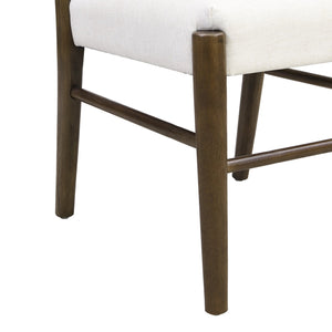 English Elm Christopher Knight Home® - 9PCS Dining Set with Rectangular Table and Ladder Back Chairs, Rubberwood Frame, Upholstered Seats Walnut N771P192288T_N771P195513T