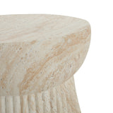 Christopher Knight Home® - Noble House - - Outdoor Travertine Concrete Side Table