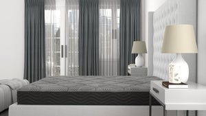 English Elm Cs Firm Hybrid Twin Mattress with Pocketed Coils and Knitted Fabric Sleep Surface B337P293516