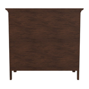 OSP Home Furnishings Modern Mission 3 Drawer Chest Vintage Oak