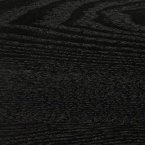 English Elm Daniela Modern Black 5-Piece Dining Set with Cream Upholstery, Solid Hardwood & Sleek Long Legs B062S00888