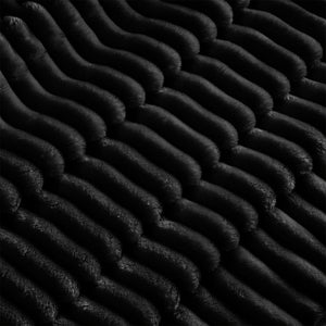 English Elm Slipcovered 3-Seater Sofa - Luxurious Black Corduroy Couch With Removable Covers & Plush Comfort W3041S00096-GIGA