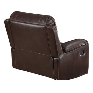 OSP Home Furnishings Santiago Recliner  Espresso