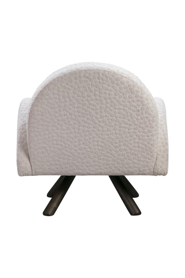 Basset Mirror Myrtle Accent Chair - Modern Funky Design With Stain-resistant Fabric And Deep Comfy Seat For Style White Solid Wood,Foam,100% Polyester Fabric 9601-lr-805