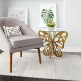 Motyl Accent Table Gold 110152 Zuo Modern