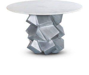 Walker White Dining Table 961-T Meridian Furniture