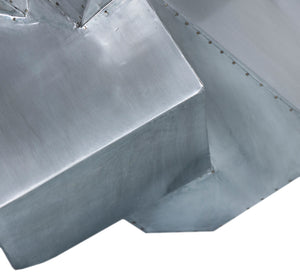 Walker White Dining Table 961-T Meridian Furniture