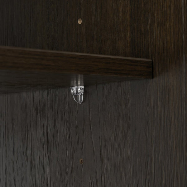 English Elm Grace Floating Walnut Vanity with Solid Surface Sink and Soft Close Storage Drawers Oak,Smoke W1865S00225