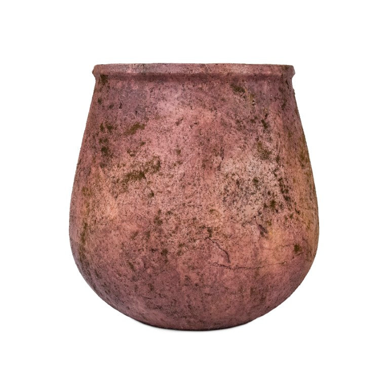 Zentique Rustic Terracotta Vase 10" Artisan Hand-Finished Accent for Farmhouse, Cottage & Mediterranean Décor 9625L B33