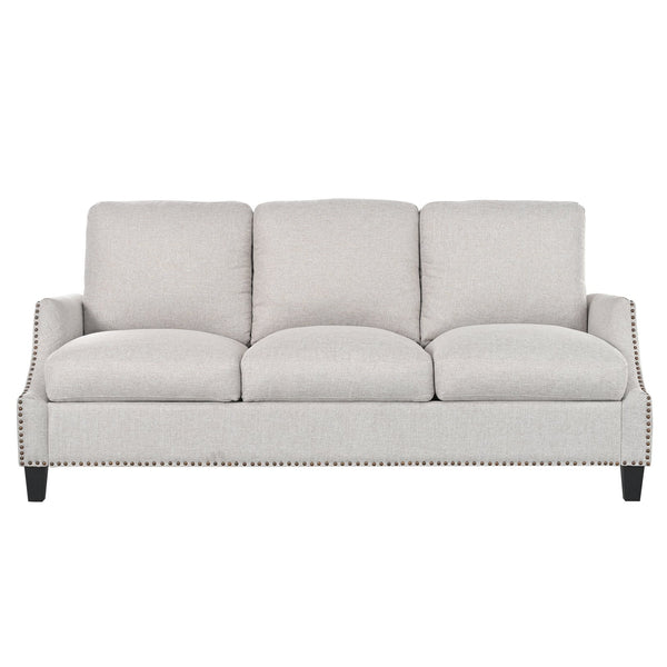 English Elm 3 Piece Living Room Sofa Sets - Modern Sectional Couch, Loveseat & Accent Chair For Cozy Spaces W680S00085