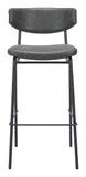 Charon Barstool - Set of 2 Vintage Black 110261 Zuo Modern