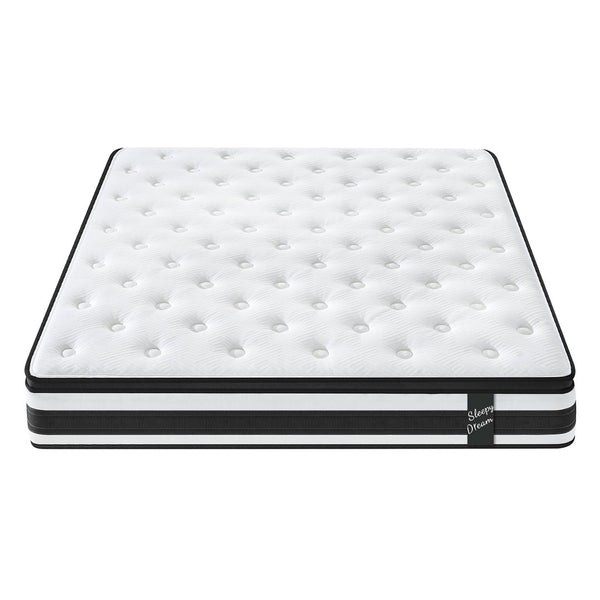 English Elm 12 Inch King Hybrid Mattress Pocket Springs Certified Foam Breathable Knit Cover W3017P301132