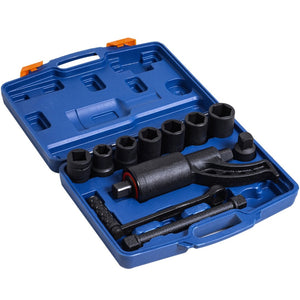 English Elm Durhand Torque Multiplier Wrench Set with 7 Cr-v Sockets for Heavy Duty Vehicles W2225P217270