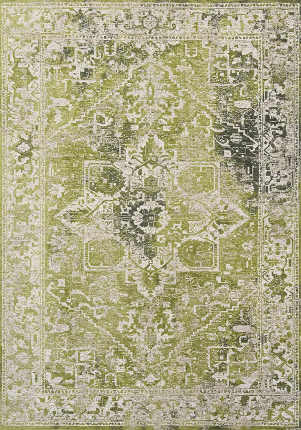 Louis De Poortere Antiquarian Tabriz - Timeless Persian-inspired Rug With Modern Sophistication And Effortless Style Green,Beige 100% Pet Poly (40% Rpet) 117751-louis-de-poortere