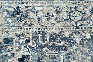 Louis De Poortere Antiquarian Tabriz - Timeless Persian-inspired Rug With Modern Sophistication And Effortless Style Blue,Beige 100% Pet Poly (40% Rpet) 117741-louis-de-poortere