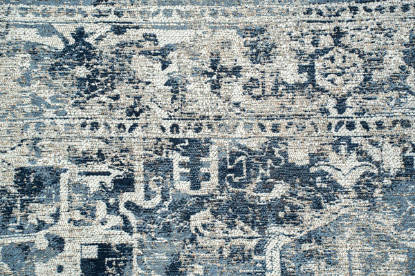 Louis De Poortere Antiquarian Tabriz - Timeless Persian-inspired Rug With Modern Sophistication And Effortless Style Blue,Beige 100% Pet Poly (40% Rpet) 117741-louis-de-poortere