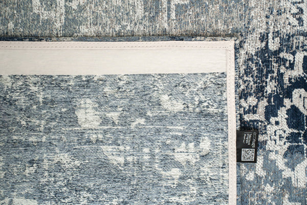 Louis De Poortere Antiquarian Tabriz - Timeless Persian-inspired Rug With Modern Sophistication And Effortless Style Blue,Beige 100% Pet Poly (40% Rpet) 117741-louis-de-poortere