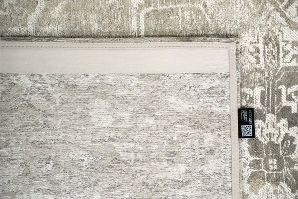 Louis De Poortere Antiquarian Tabriz - Timeless Persian-inspired Rug With Modern Sophistication And Effortless Style Grey,Gray,Beige 100% Pet Poly (40% Rpet) 117745-louis-de-poortere