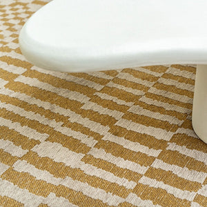Louis de Poortere Structures Berber Inspired Area Rug Handwoven Geometric Pattern for Modern Living Spaces Erg 5'7 x 7'9 120080