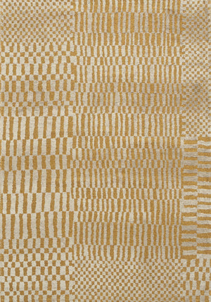 Louis De Poortere Duo Berber - Modern Artisanal Area Rug Inspired By Moroccan Weaving Techniques For Timeless Elegance Gold,Beige 100% Pet Poly (40% Rpet) 118527-louis-de-poortere