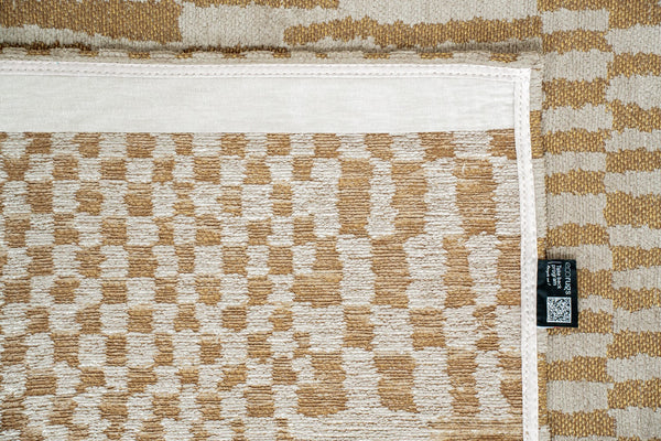 Louis De Poortere Duo Berber - Modern Artisanal Area Rug Inspired By Moroccan Weaving Techniques For Timeless Elegance Gold,Beige 100% Pet Poly (40% Rpet) 118527-louis-de-poortere