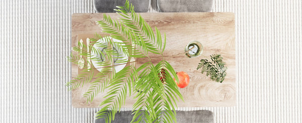 English Elm 47" Modern Minimalist Mdf Dining Table With Beige Chairs, Black Metal Legs For Stylish Small Spaces W2189S00102