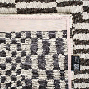 Louis de Poortere Structures Berber Inspired Area Rug Handwoven Geometric Pattern for Modern Living Spaces Caidal 5'7 x 7'9 120084
